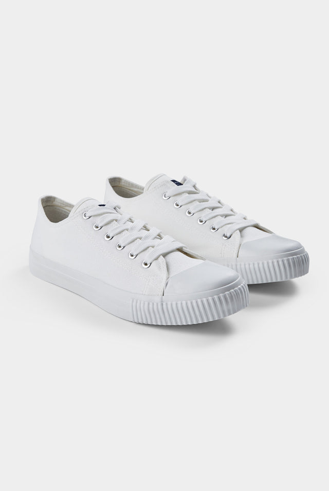 low cut canvas sneakers